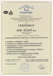 ČSN ISO 45001:2018